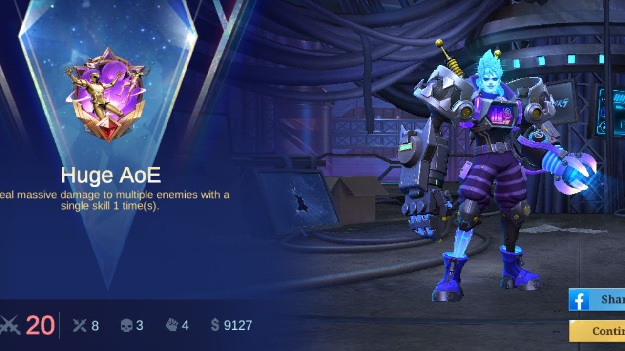 8 Kills Huge AoE Mobile Legends X.Borg GamePlay: Part 157 (No Commentary)