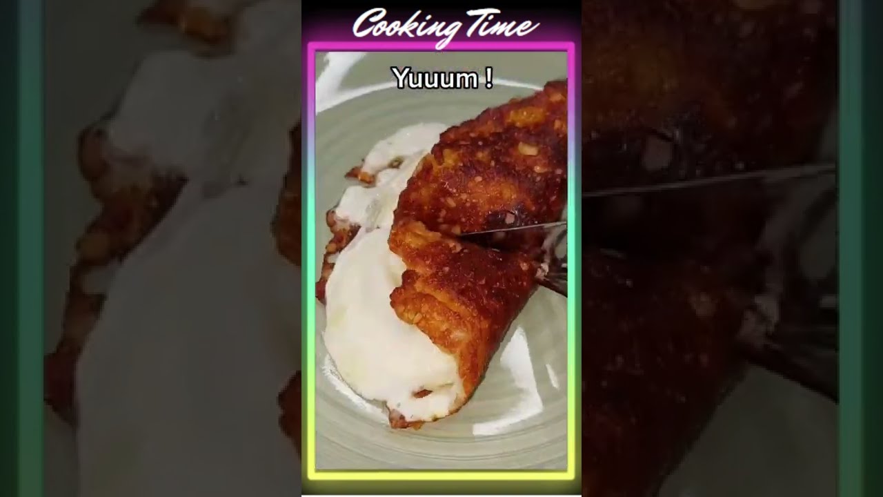 Scrambled eggs in cheese !! | 