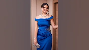 نجمة طيور الجنة لين الصعيدي تبهر الجمهور بظهورها الاخير من حضورها احدى المناسبات 
