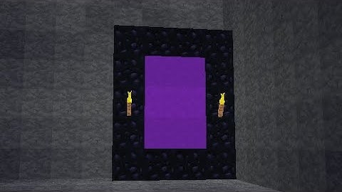 Nether Portal in MultiCraft..