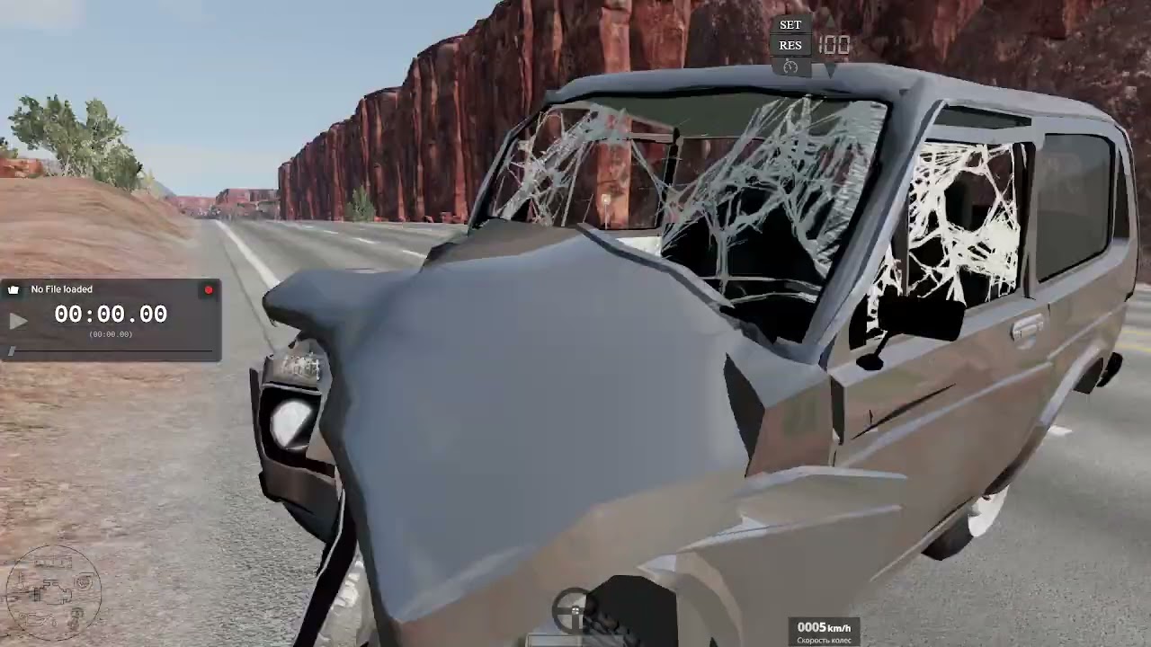 Я начал новую жизнь в BeamNG Drive