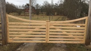 Furu Grindar | Wooden Gate