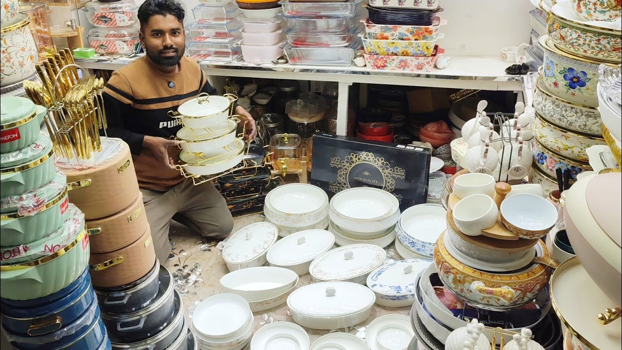 নতুন বছরের ডিসকাউন্ট অফারে খাবার পরিবেশন করার সার্ভিং সেটের কালেকশন//serving set price in bd