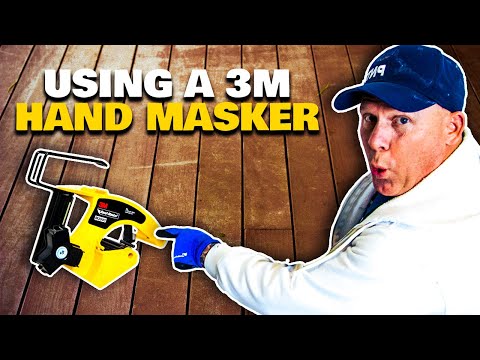 HOW TO USE A MASKER. Using A 3M Hand Masker. How to use a tape