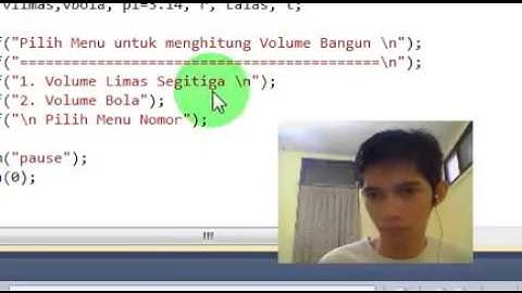 Membahas Latihan Volume Bola dan Limas Segitga dengan bahasa C