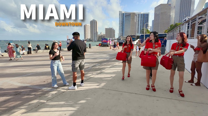 Exploring Vibrant DOWNTOWN Miami in 2025!