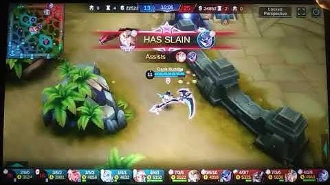 Mobile Legends 2019 - Ruby 1v5 solo (No Penta Tho😢)