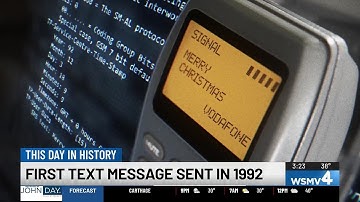 This Day in History: First text message sent in 1992
