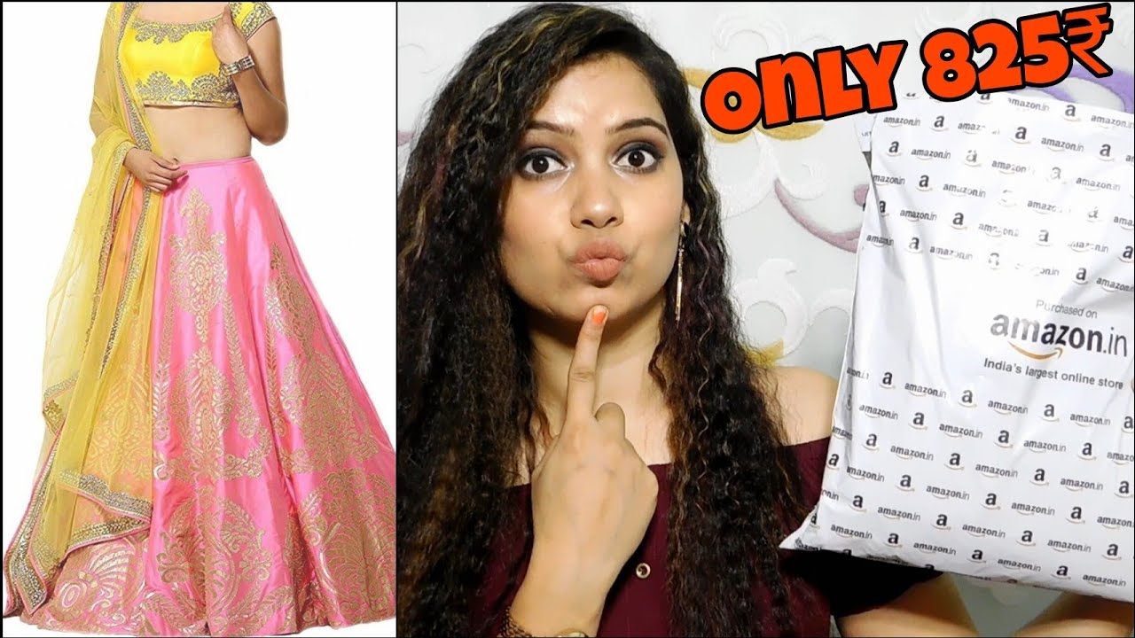 amazon lehenga below 1000