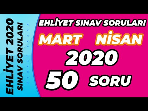 EHLİYET SINAV SORULARI