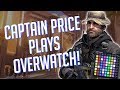Captain Price Plays OVERWATCH! Soundboard Pranks in Competitive!