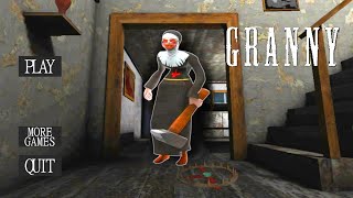 Evil Nun Granny In Granny House 😱 | Granny 1 New Mod With Evil Nun Granny screenshot 1