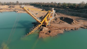 LANDBASED BUCKET LADDER DREDGERS