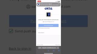 TruKYC Okta Integration - Password auth w/ OnDevice secure KYC