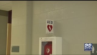 Chicopee High School received new AED units