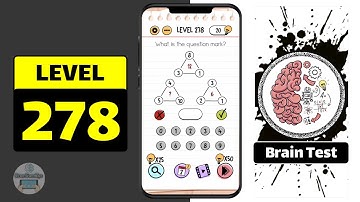 Brain Test Level 278 Walkthrough