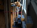 My 1st multi tier cat scratching post! DIY wood project used scraps, a broken tree &amp; new carpet.