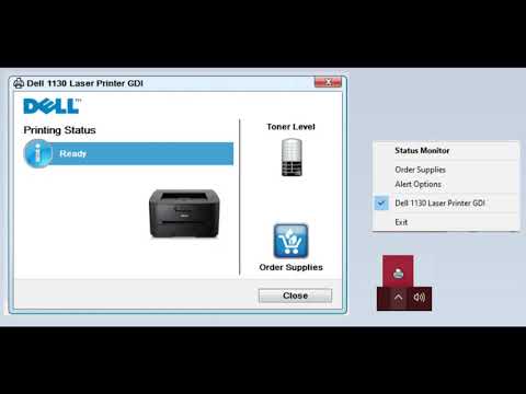 Dell 1130 Laser Printer GDI, Black Ink Printer Dell 1130n GDI