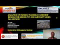 Video Presentation Incavet Aircraft pavementIncavet Aji Suraji