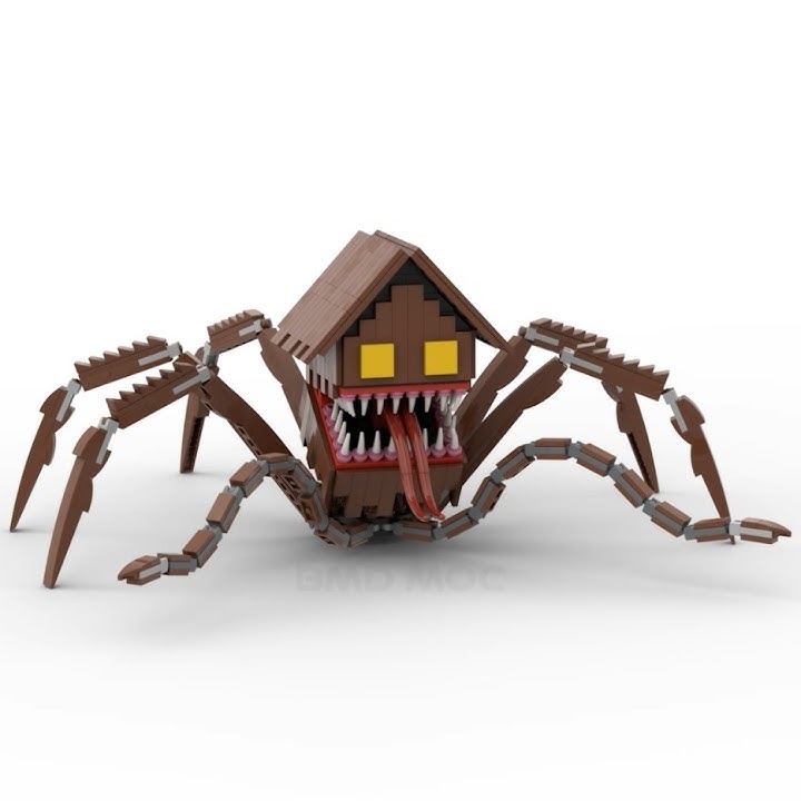 Trevor Henderson Creatures Monster House Head Lego moc