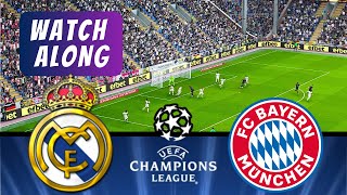 ⚽ Real Madrid vs Bayern Munich | UEFA Champions League 2023-24 | PES 21 Simulation