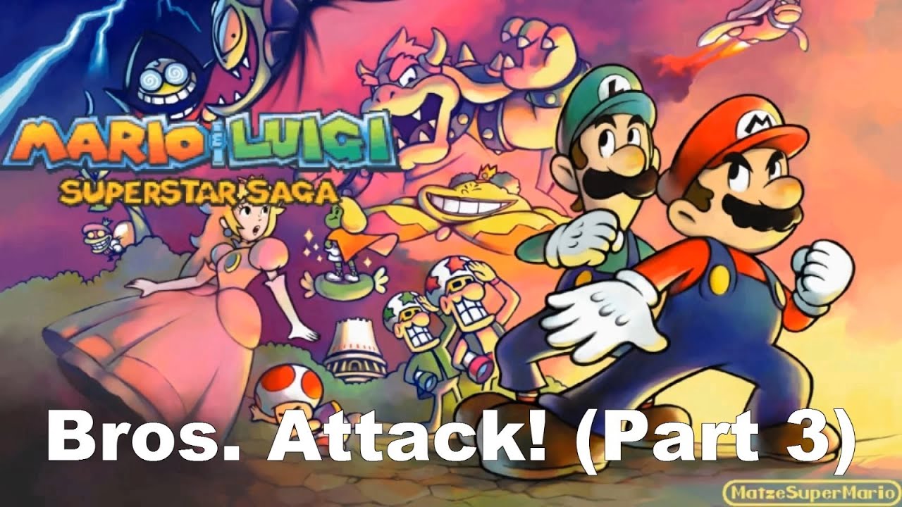 Let's Play Mario & Luigi Superstar Saga! Bros. Attack! (Part 3) - YouTube