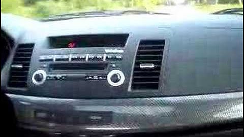 RRM Intake V2.0 - 2008 Lancer GTS (CVT) - Inside Car