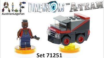 Lego Dimensions 71251 A-Team Fun Pack B.A.´s Van - Lego Speed Build