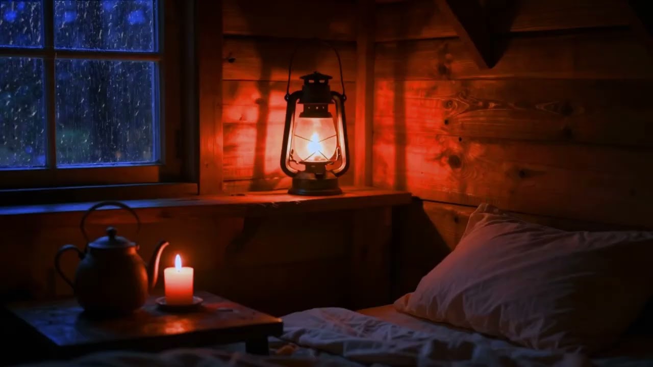 Cozy Rain Night Ambience – Gentle Rain Sounds for Restful Sleep