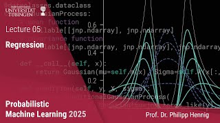 Probabilistic ML - 05 - Regression
