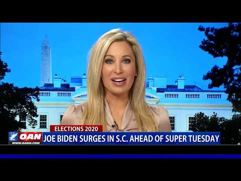 Joe Biden surges in S.C. ahead of Super Tuesday