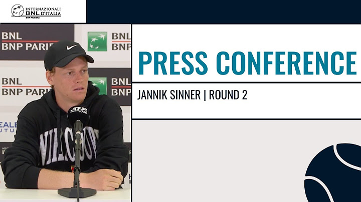 Jannik Sinner Round 2 Press Conference | Internazionali BNL d’Italia 2025