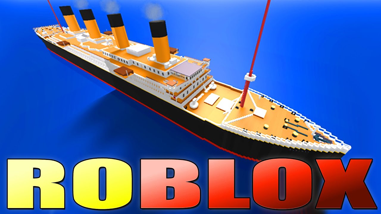 Roblox Sinking Titanic Survival Game