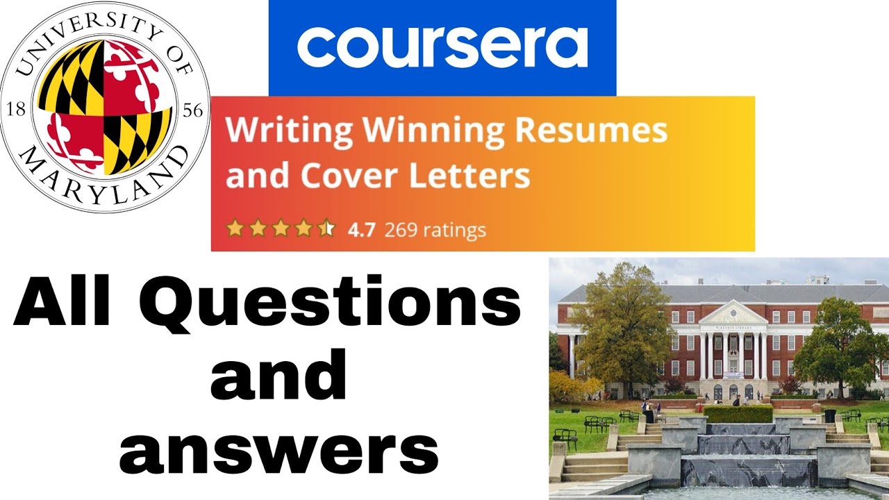 writing winning resumes and cover letters coursera quiz answers