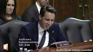 Google Exec Stammers, Squirms Through Josh Hawley's China Questions