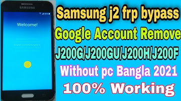 Samsung J2 Frp Bypass Bangla 100% working || Google Account Bypass New Method 2021 Without Pc