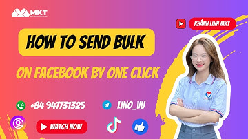 How To Send Bulk Messages on Facebook By One Click | Facebook Marketing Tools