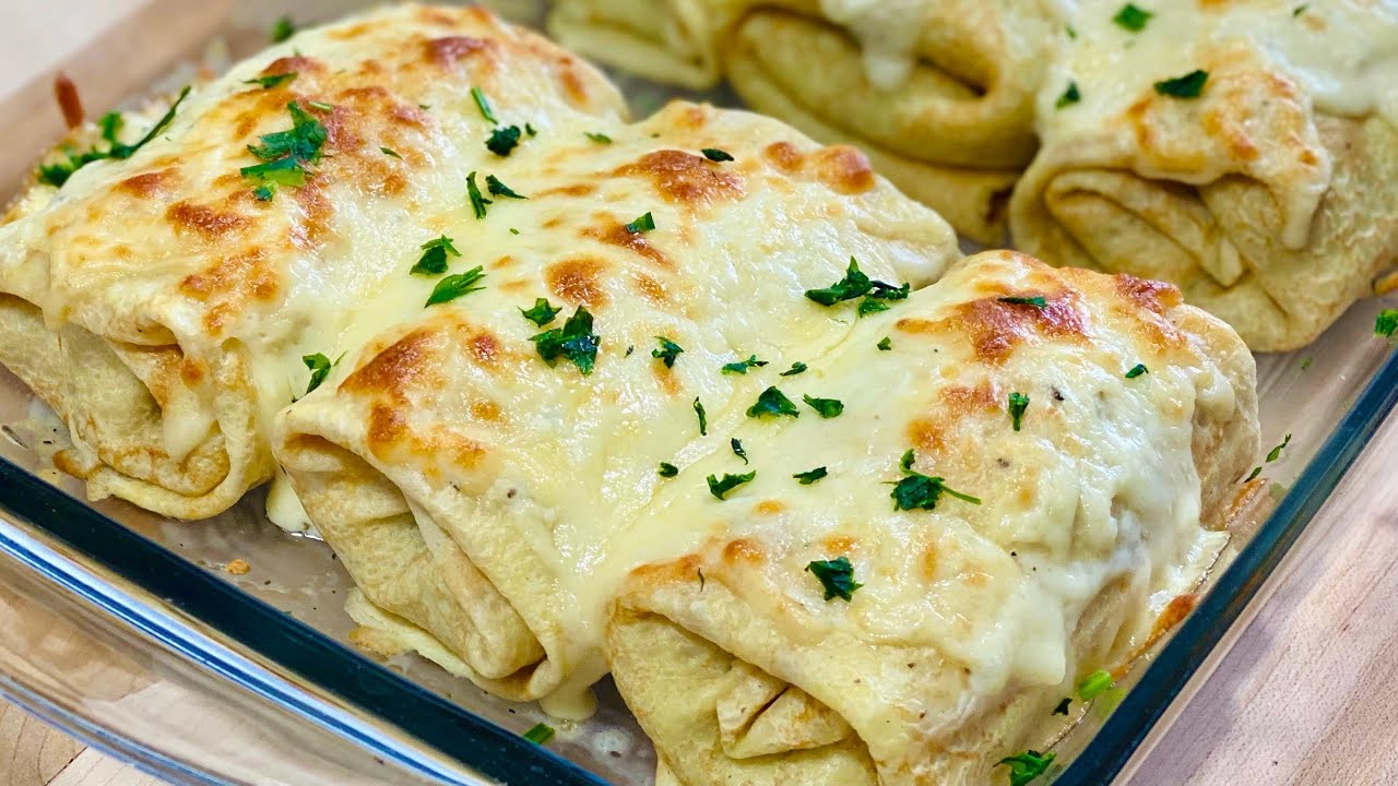 DES CRÊPES SALÉES FARCIES🤤 Une recette qu’on vous réclamera souvent😍 Deli Cuisine