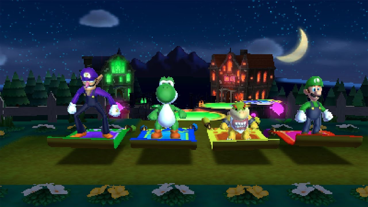 mario party island tour kamek's carpet ride