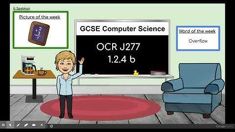 J277 1.2.4 b Binary Addition(OCR GCSE Computer Science)