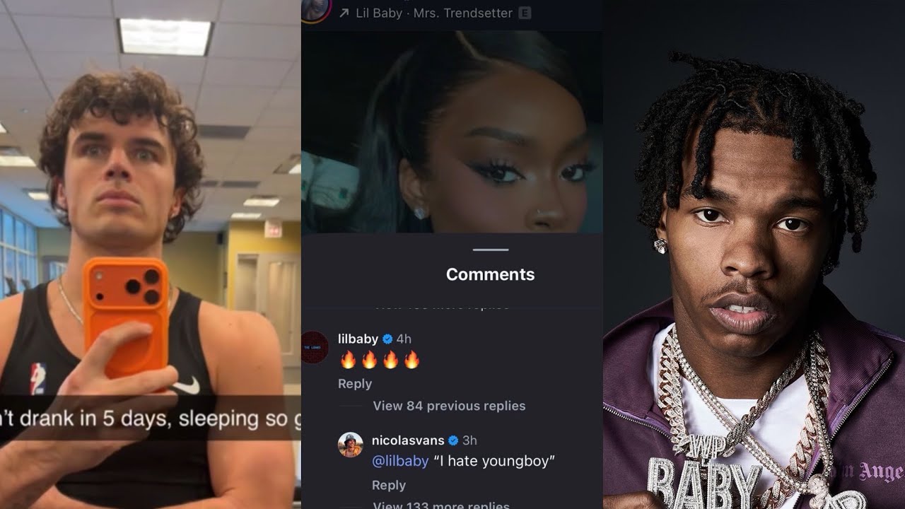 Nic Claps Back at Lil Baby’s Comment He Left on Olandria’s IG Post