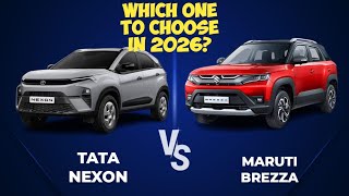 Tata Nexon VS Maruti Brezza 2026 ✌🏻