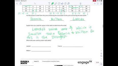 Grade 6 Module 1 Lesson 11