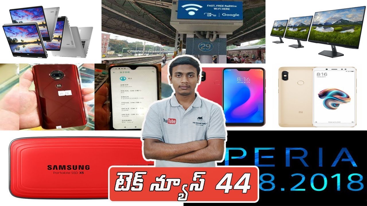 MSGG Telugu Tech News 44 Mi Pay,Redmi Note 6 Pro,Dell Laptop,Sony,Samsung SSD X5,Moto G7,Free Wifi