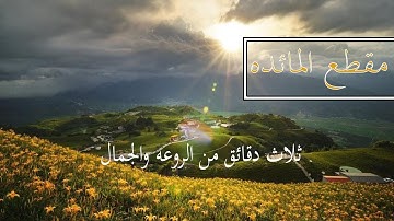 سورة المائده│القارئ مصطفي عبد التواب