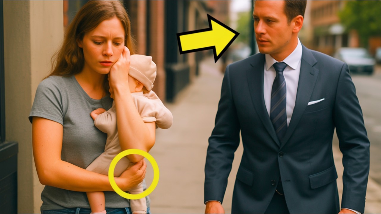 MAMĂ SINGURĂ CONCEDIATĂ CU BEBELUȘUL ÎN BRAȚE… DAR UN MEDIC BOGAT A FĂCUT CEVA NEAȘTEPTAT