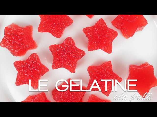 Ricetta caramelle gelatine alla frutta - Non sprecare