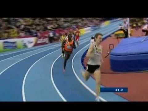 Lewanowski wins 800m at Aviva Indoor Birmingham 2010