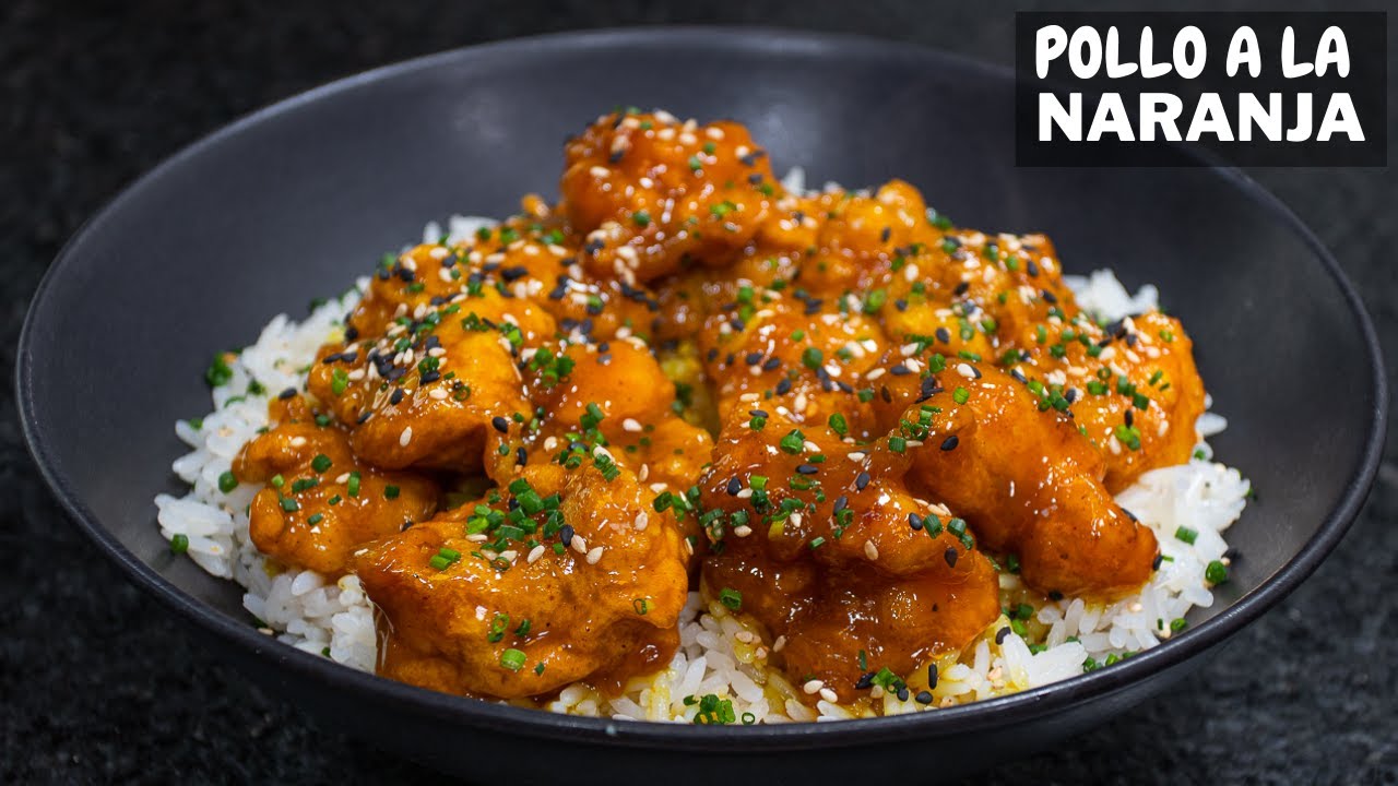 POLLO a la Naranja! Fácil y Económico | Abelca
