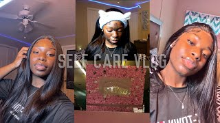 self care vlog: pedicure,eyebrows,& icugurl hair| kaylanjoy